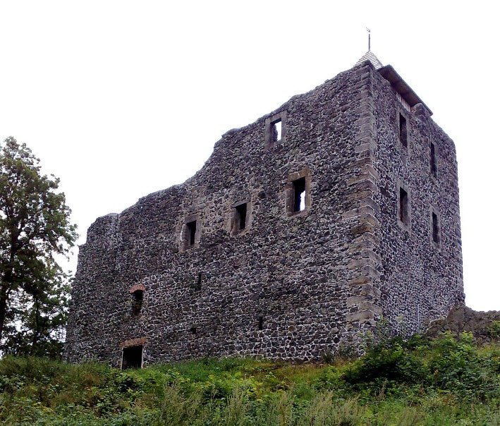 Ruins of Castle Kamenice, Česká Kamenice, Czechia, Czech Republic (Czechia)